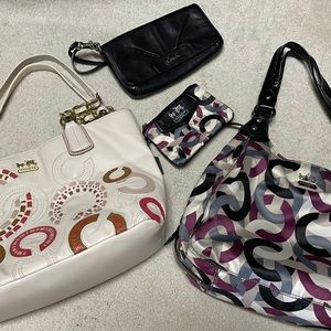 Coach Bags w/ wallets